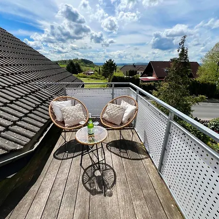 Flair Stadtoase I Private Sauna & Whirlpool I Balkon I 2x Parken I Kaffee I Highspeed Wlan I Appartement Fulde