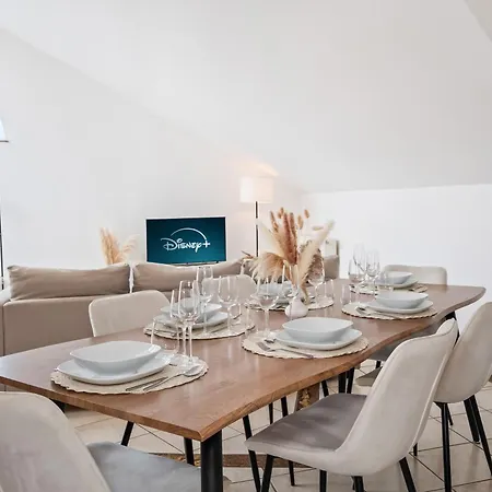 דירה Flair Stadtoase I Private Sauna & Whirlpool I Balkon I 2x Parken I Kaffee I Highspeed Wlan I