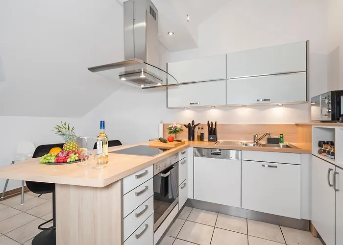 Apartman Flair Stadtoase I Private Sauna & Whirlpool I Balkon I 2x Parken I Kaffee I Highspeed Wlan I