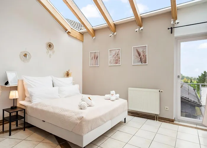 Apartman Flair Stadtoase I Private Sauna & Whirlpool I Balkon I 2x Parken I Kaffee I Highspeed Wlan I